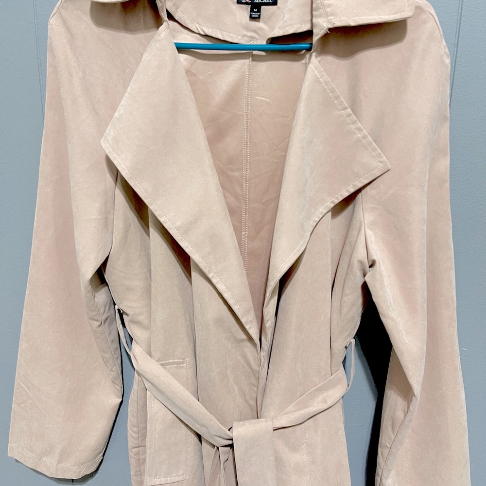 Light Trouser Suede Jacket